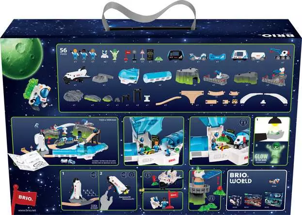 BRIO World Space Deluxe Train Set 5 BRIO World Space Deluxe Train Set