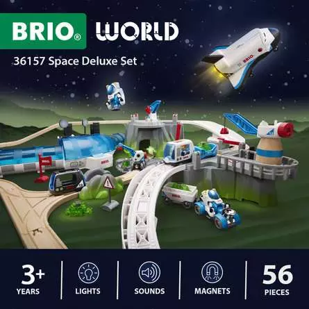 BRIO World Space Deluxe Train Set 6 BRIO World Space Deluxe Train Set