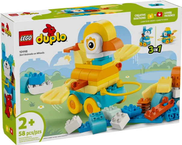 3in1 Animals on Wheels Lego 10448