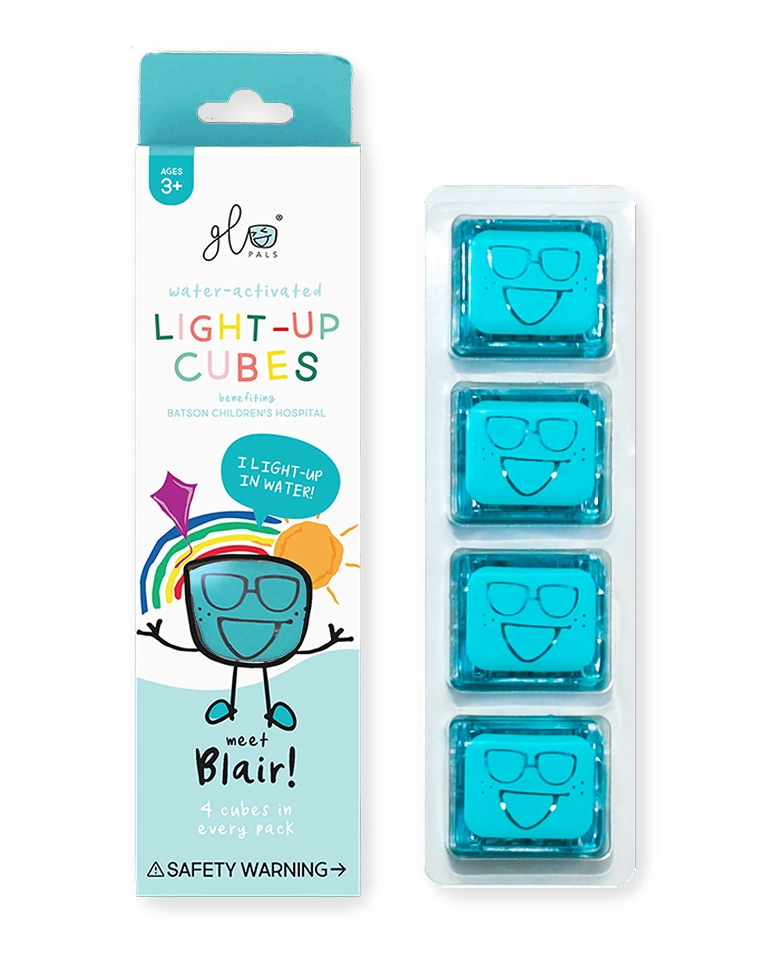 Blue Glo Pals - Blair 4 pack