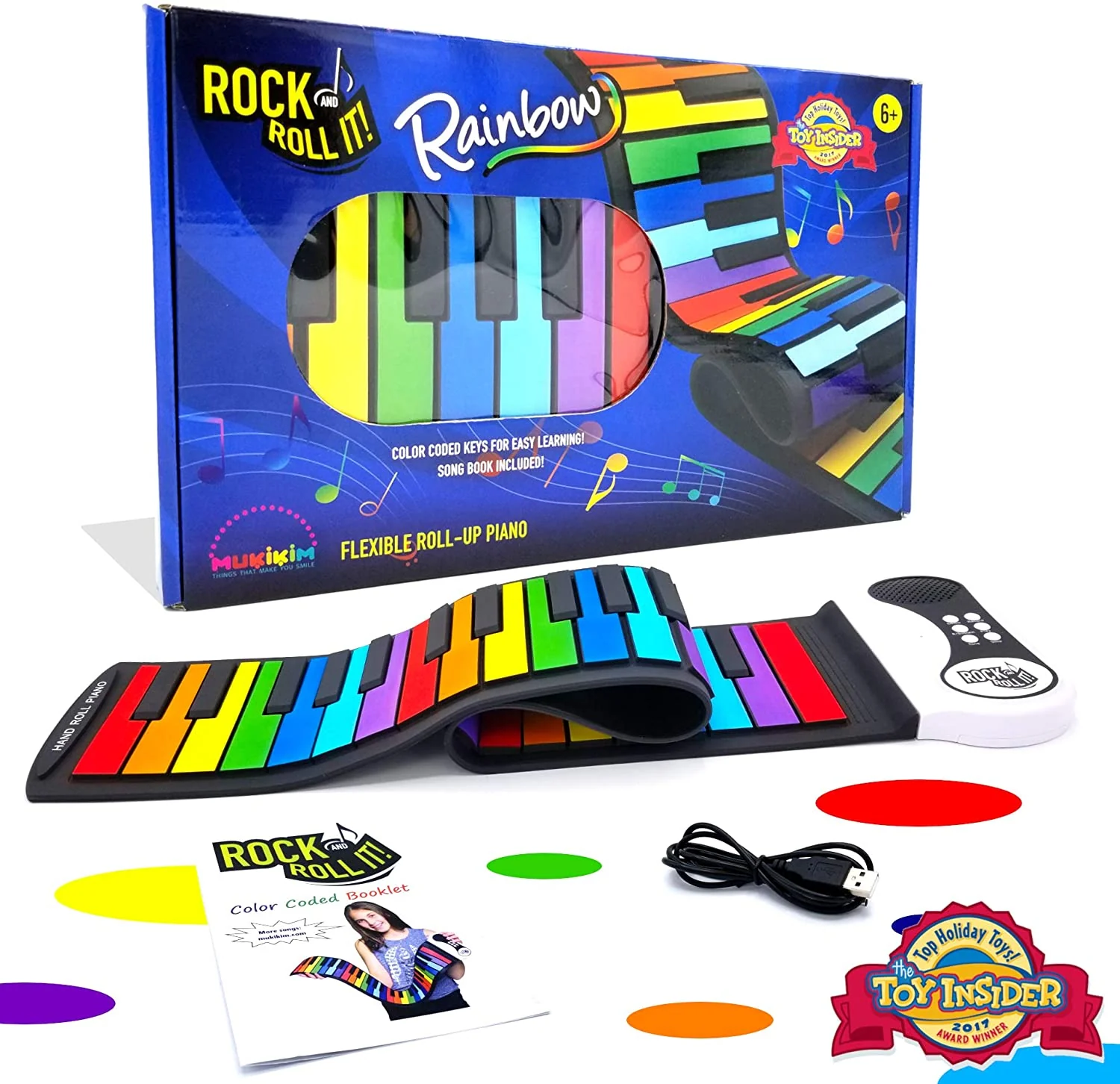 Rock and Roll It Rainbow Piano