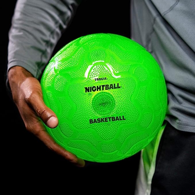 Green LED Night Basketball 3 Green LED Night Basketball