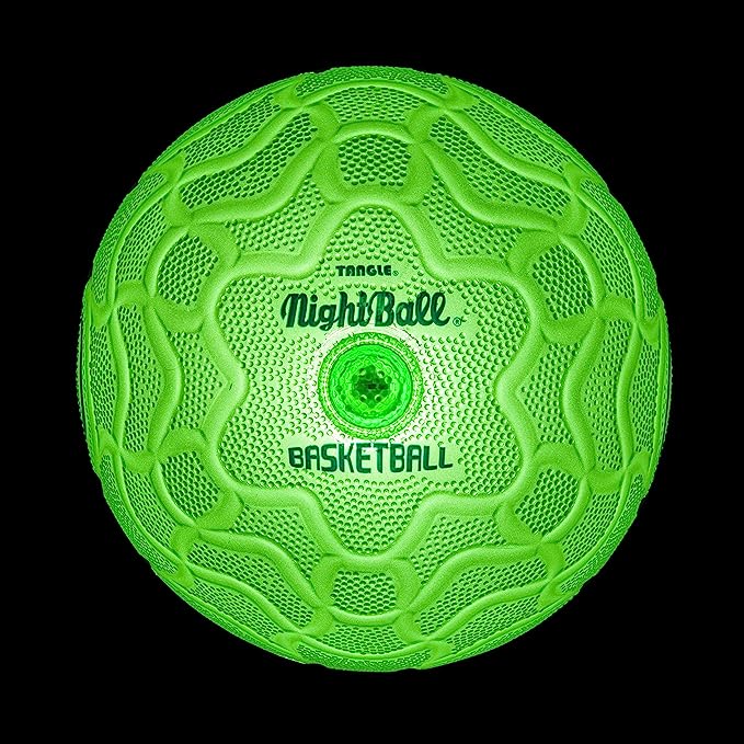 Green LED Night Basketball 4 Green LED Night Basketball