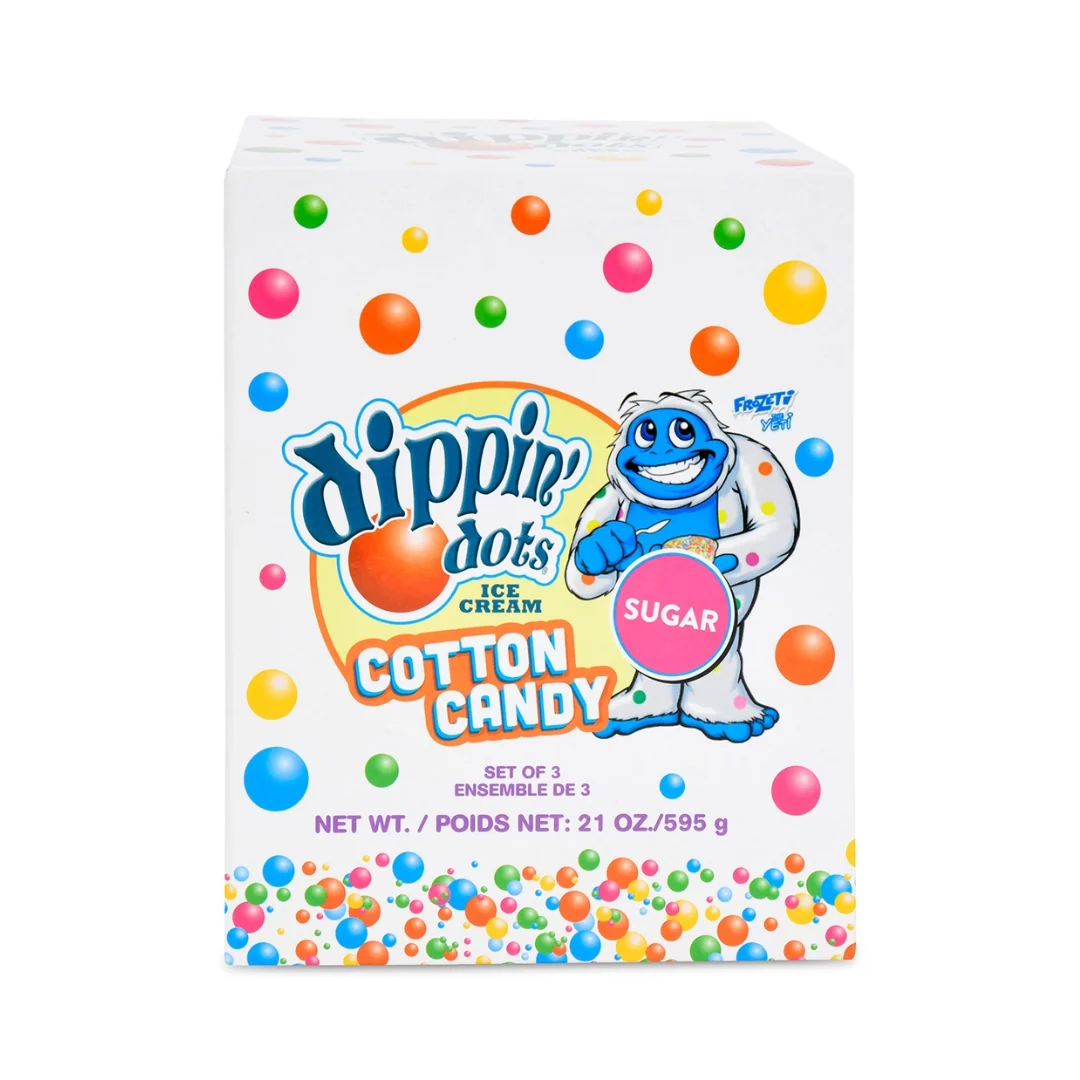 Dippin' Dots Cotton Candy Floss 12 Dippin' Dots Cotton Candy Floss