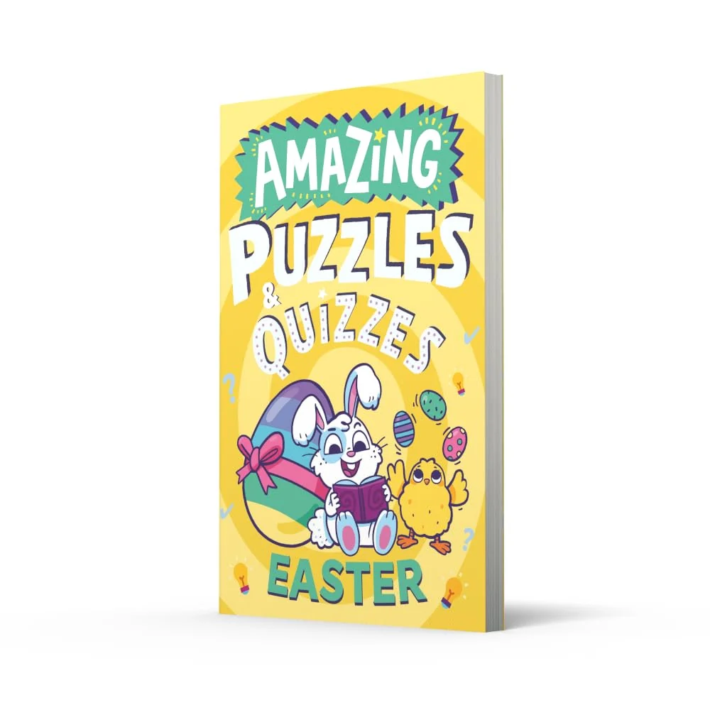 Amazing Easter Puzzles and Quizzes Activity Book