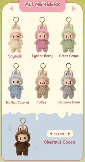Labubu Macaron Blind Box Series 2 Labubu Macaron Blind Box Series