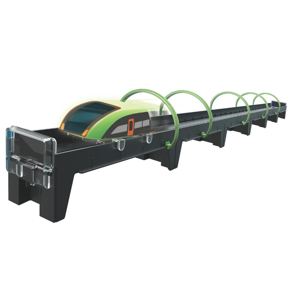 4M KidzLabs Glow Hi-Speed Maglev Train Science Kit 3 4M KidzLabs Glow Hi-Speed Maglev Train Science Kit