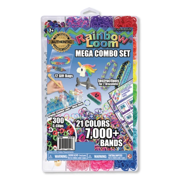 7000PCS Mega Combo Rainbow Loom