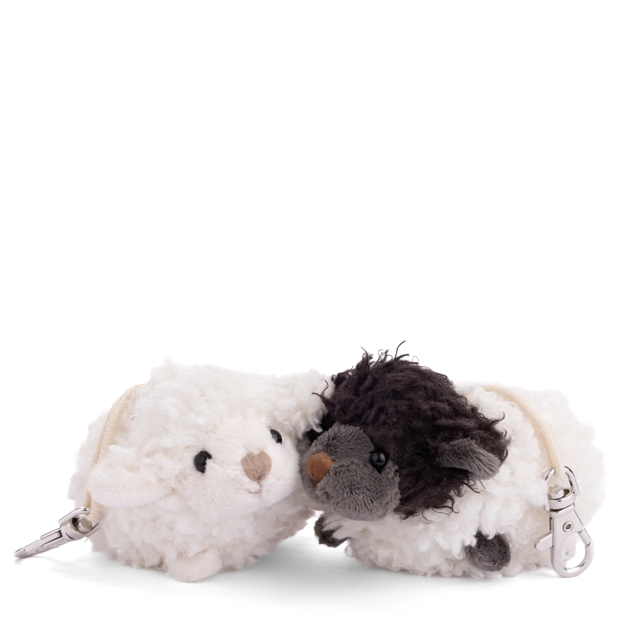 Adorable Lefty Lamb Plush Bag Charm with Metal Clasp 2 Adorable Lefty Lamb Plush Bag Charm with Metal Clasp