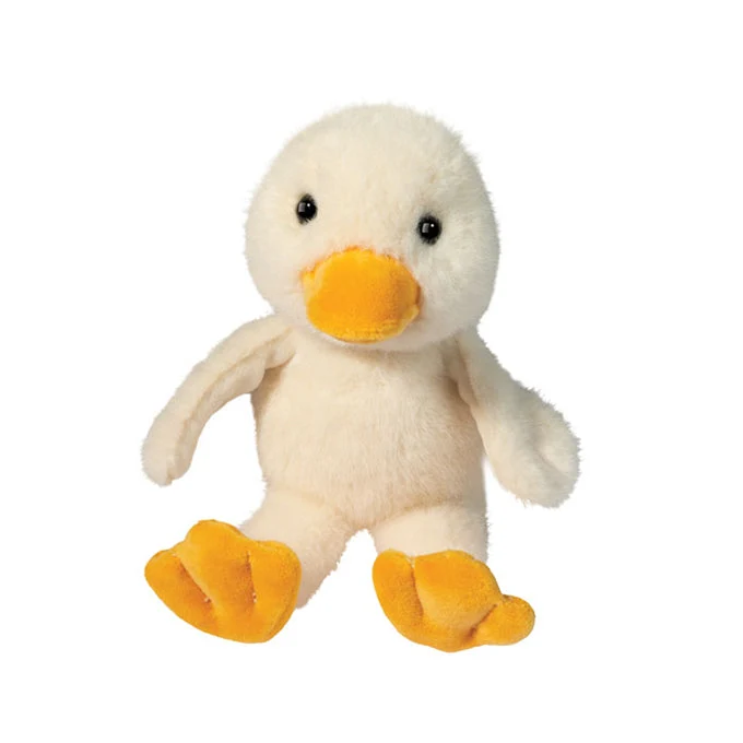Adorable Yellow Flap Duck Plush Farm Animal Stuffed Toy
