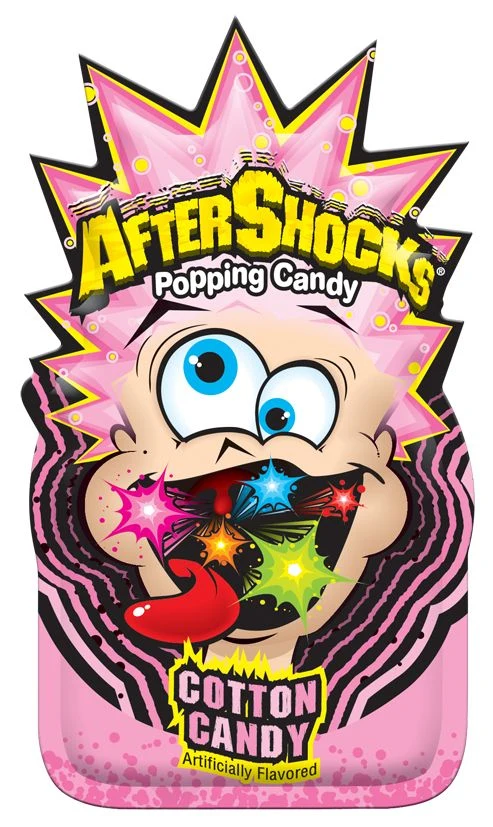 Aftershocks Cotton Candy Popping Candy