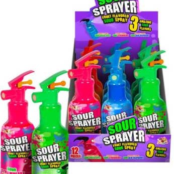 Albert's Sour Sprayer Fruit Flavored Liquid Candy 5 Albert's Sour Sprayer Fruit Flavored Liquid Candy