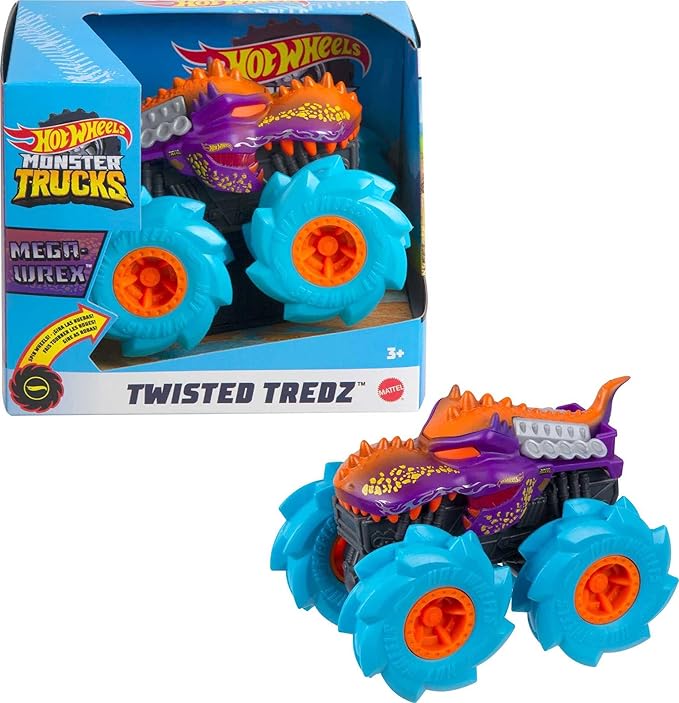 Hot Wheels Monster Truck Twisted Tredz 2 Hot Wheels Monster Truck Twisted Tredz