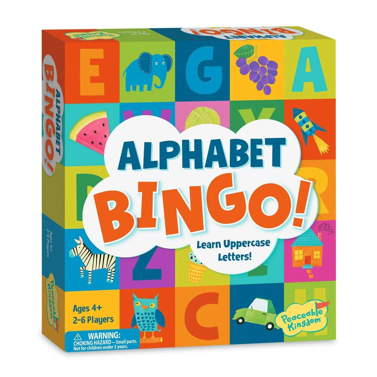 Alphabet Bingo Board Game Ages 4+ 1 Alphabet Bingo Board Game Ages 4+