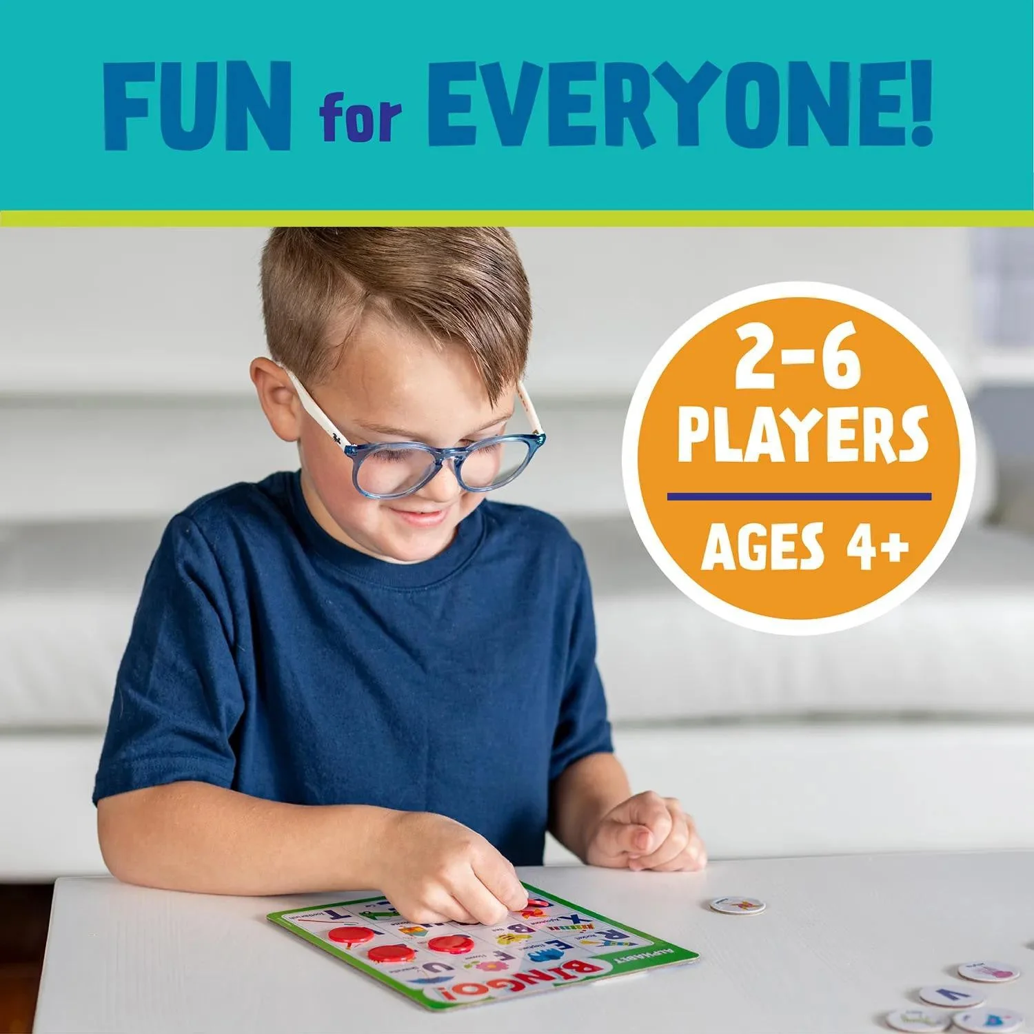 Alphabet Bingo Board Game Ages 4+ 5 Alphabet Bingo Board Game Ages 4+