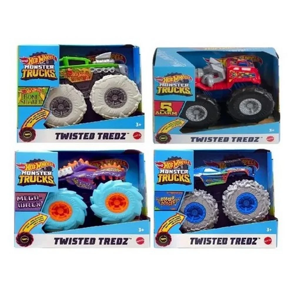 Hot Wheels Monster Truck Twisted Tredz 10 Hot Wheels Monster Truck Twisted Tredz