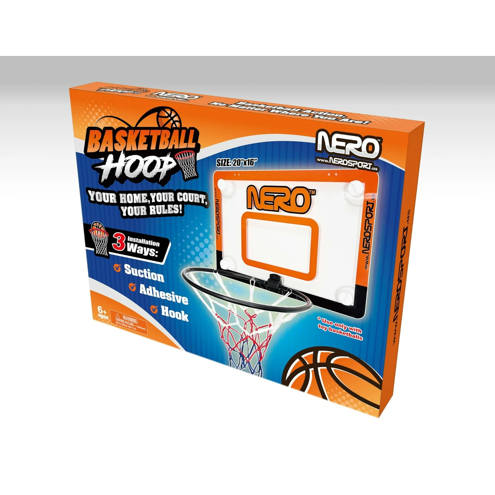 NERO Suction Basketball Hoop 8 NERO Suction Basketball Hoop