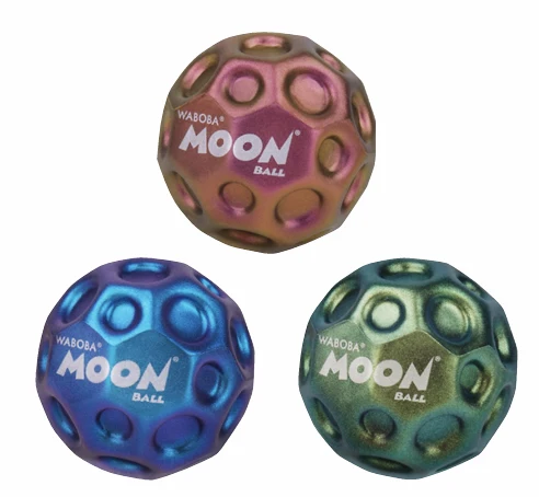 Metallic Moon Ball High-Bounce Toy for Indoor and Outdoor Play 1 Metallic Moon Ball High-Bounce Toy for Indoor and Outdoor Play