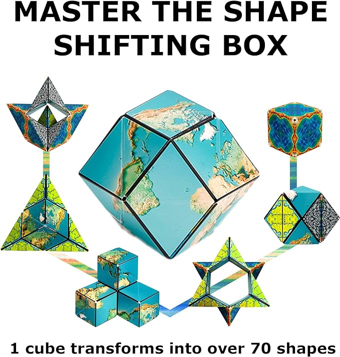 Shashibo Shape Shifting Fidget Box 11 Shashibo Shape Shifting Fidget Box