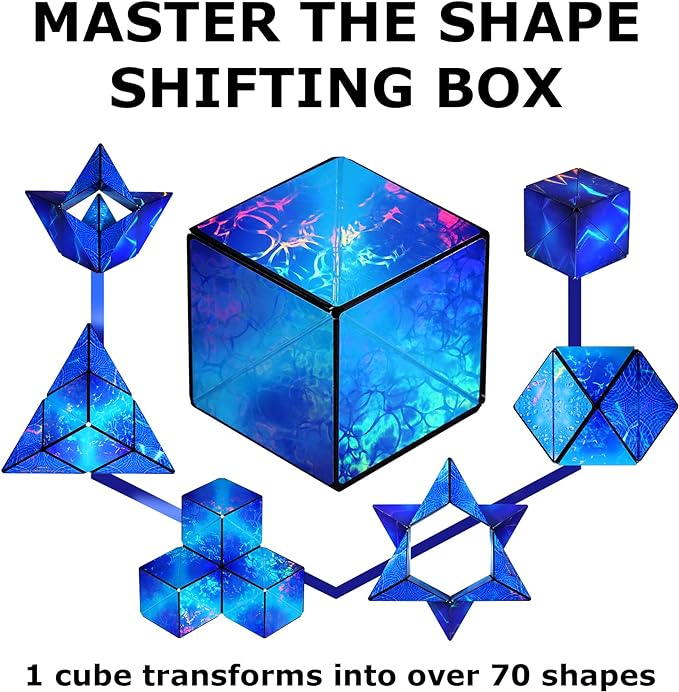 Shashibo Shape Shifting Fidget Box 12 Shashibo Shape Shifting Fidget Box