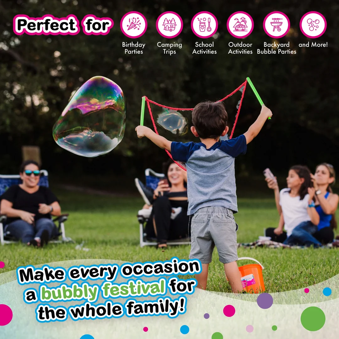 WOWmazing Giant Bubbles Kit
