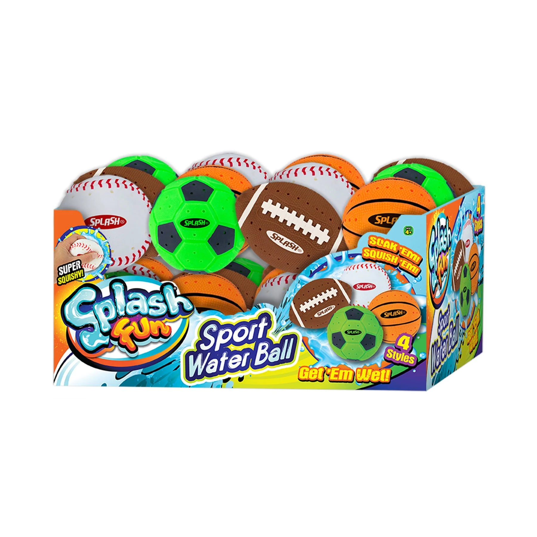 Reusable Squishy Sport Water Balls 1 Reusable Squishy Sport Water Balls
