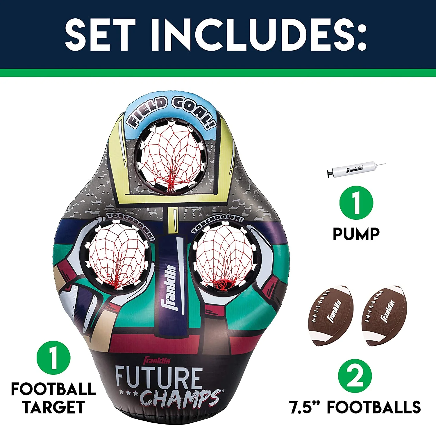 Inflatable 3 Hole Football 2 Inflatable 3 Hole Football